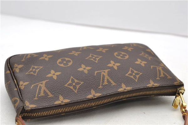 Authentic Louis Vuitton Monogram Pochette Accessoires Pouch M51980 LV Junk 1603D