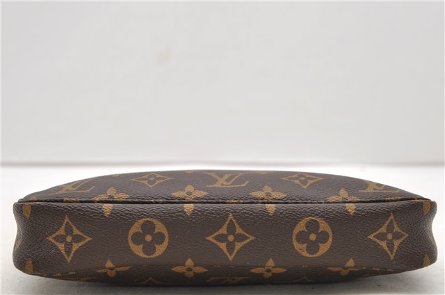 Authentic Louis Vuitton Monogram Pochette Accessoires Pouch M51980 LV Junk 1603D