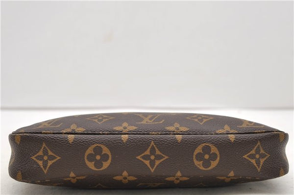 Authentic Louis Vuitton Monogram Pochette Accessoires Pouch M51980 LV Junk 1603D