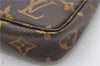 Authentic Louis Vuitton Monogram Pochette Accessoires Pouch M51980 LV Junk 1603D