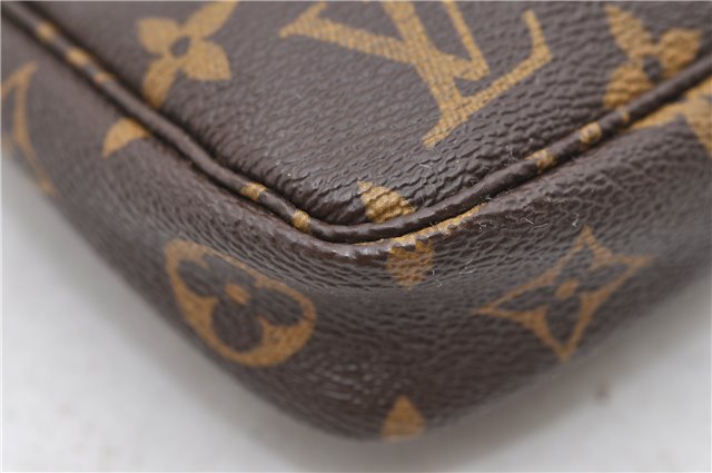 Authentic Louis Vuitton Monogram Pochette Accessoires Pouch M51980 LV Junk 1603D