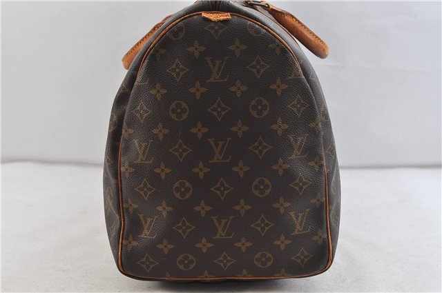 Authentic Louis Vuitton Monogram Keepall 50 Boston Bag M41426 LV 1604D