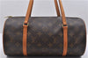 Authentic Louis Vuitton Monogram Papillon 30 Hand Bag M51385 LV 1605D
