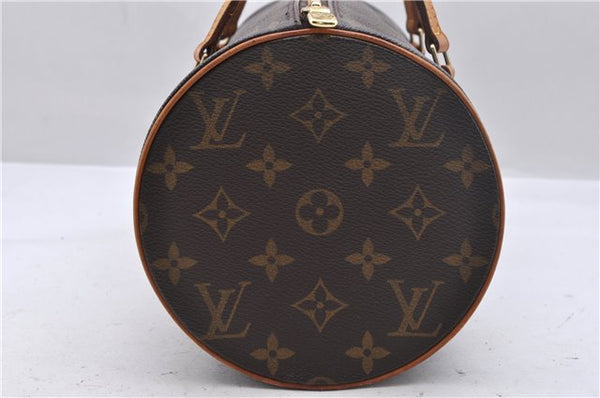 Authentic Louis Vuitton Monogram Papillon 30 Hand Bag M51385 LV 1605D