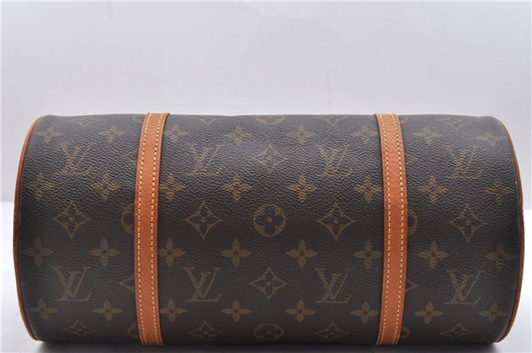 Authentic Louis Vuitton Monogram Papillon 30 Hand Bag M51385 LV 1605D