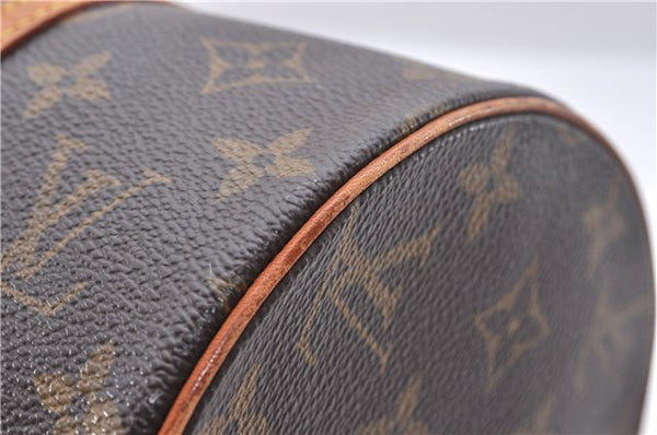 Authentic Louis Vuitton Monogram Papillon 30 Hand Bag M51385 LV 1605D