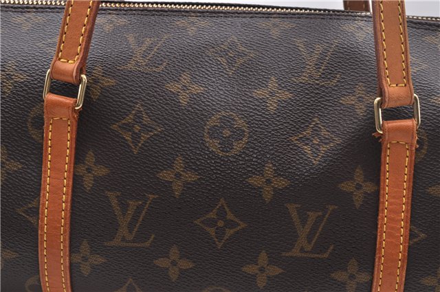 Authentic Louis Vuitton Monogram Papillon 30 Hand Bag M51385 LV 1605D