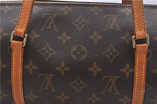 Authentic Louis Vuitton Monogram Papillon 30 Hand Bag M51385 LV 1605D