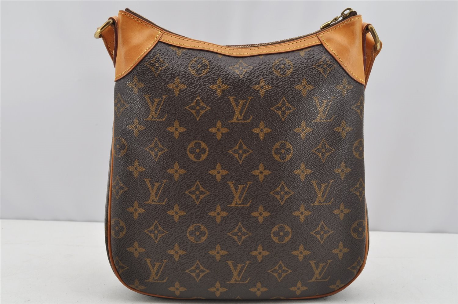 Authentic Louis Vuitton Monogram Odeon PM Shoulder Cross Bag M56390 LV 1605I
