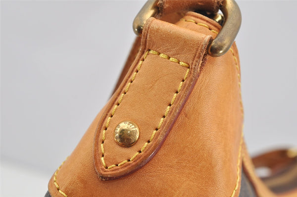 Authentic Louis Vuitton Monogram Odeon PM Shoulder Cross Bag M56390 LV 1605I