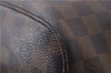 Authentic Louis Vuitton Damier Neverfull PM Tote Bag N51109 LV 1606D