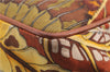 Authentic Salvatore Ferragamo Botanical 2Way Hand Bag Nylon Leather Brown 1606E
