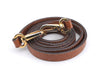Authentic Salvatore Ferragamo Botanical 2Way Hand Bag Nylon Leather Brown 1606E