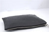 Authentic GUCCI GG Emboss Clutch Hand Bag Pouch Purse Leather 625569 Black 1608D