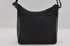 Authentic GUCCI Vintage Shoulder Bag Purse Nylon Leather 0013766 Black  1608I
