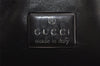 Authentic GUCCI Vintage Shoulder Bag Purse Nylon Leather 0013766 Black  1608I