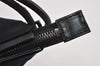 Authentic GUCCI Vintage Shoulder Bag Purse Nylon Leather 0013766 Black  1608I