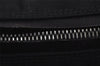 Authentic GUCCI Vintage Shoulder Bag Purse Nylon Leather 0013766 Black  1608I