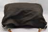 Authentic GUCCI Vintage Bamboo 2Way Shoulder Tote Bag Nylon Leather Brown 1609I