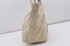 Authentic GUCCI Guccissima Shoulder Tote Bag GG Leather 197953 White 1610I
