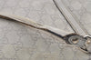 Authentic GUCCI Guccissima Shoulder Tote Bag GG Leather 197953 White 1610I