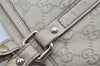 Authentic GUCCI Guccissima Shoulder Tote Bag GG Leather 197953 White 1610I