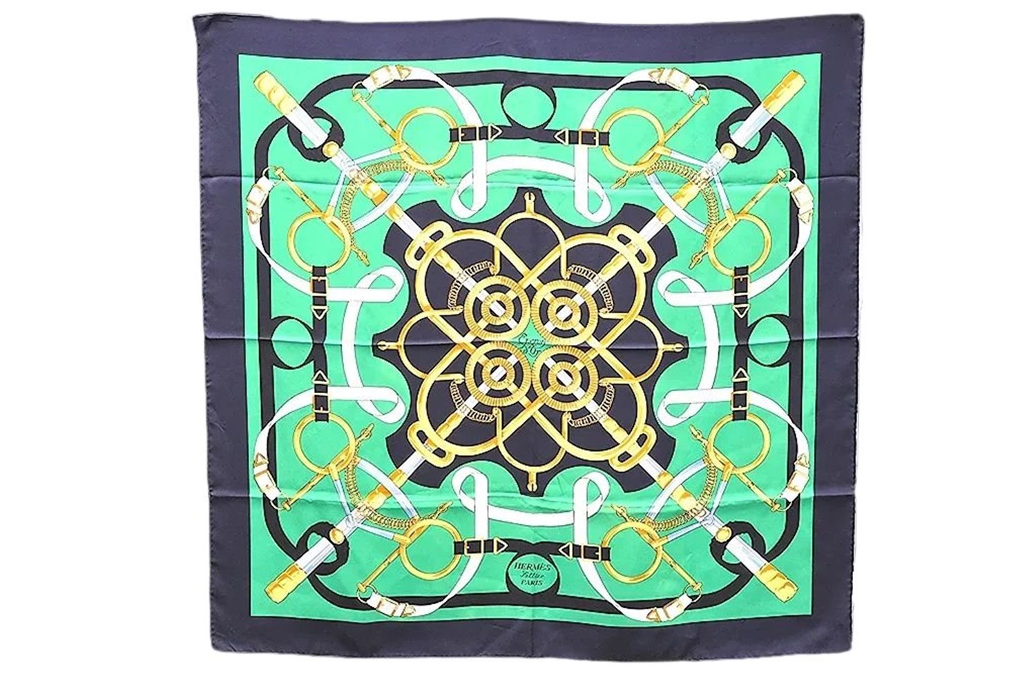 Authentic HERMES Carre 90 Scarf 