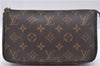 Authentic Louis Vuitton Monogram Pochette Accessoires Pouch M51980 LV Junk 1613D