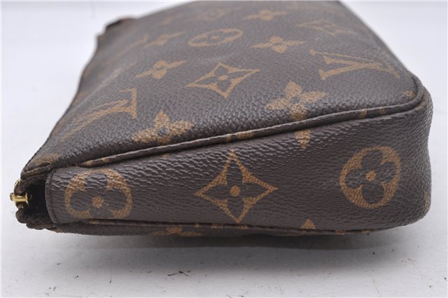 Authentic Louis Vuitton Monogram Pochette Accessoires Pouch M51980 LV Junk 1613D