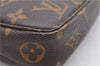 Authentic Louis Vuitton Monogram Pochette Accessoires Pouch M51980 LV Junk 1613D