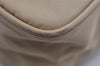 Authentic PRADA Nylon Tessuto Leather Shoulder Cross Body Bag Purse Beige 1613I