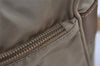 Authentic PRADA Nylon Tessuto Leather Shoulder Cross Body Bag Purse Beige 1613I