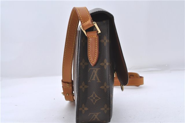 Auth Louis Vuitton Monogram Saint Cloud GM Shoulder Cross Bag M51242 LV 1614D