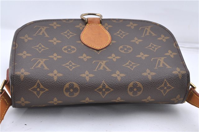 Auth Louis Vuitton Monogram Saint Cloud GM Shoulder Cross Bag M51242 LV 1614D