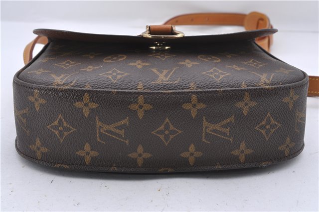 Auth Louis Vuitton Monogram Saint Cloud GM Shoulder Cross Bag M51242 LV 1614D