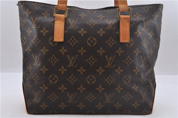 Authentic Louis Vuitton Monogram Cabas Piano Tote Bag M51148 LV 1615D