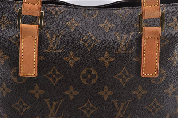 Authentic Louis Vuitton Monogram Cabas Piano Tote Bag M51148 LV 1615D