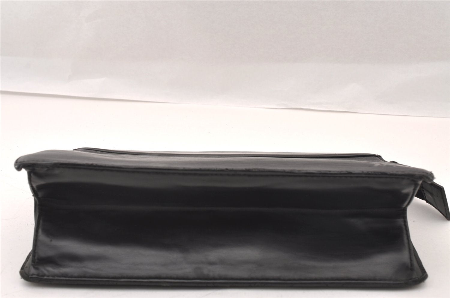 Authentic Louis Vuitton Epi Trousse Crete Clutch Bag Black M48402 LV Junk 1615I