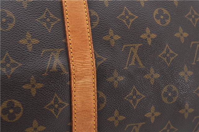 Auth Louis Vuitton Monogram Keepall Bandouliere 50 Boston Bag M41416 LV 1616D