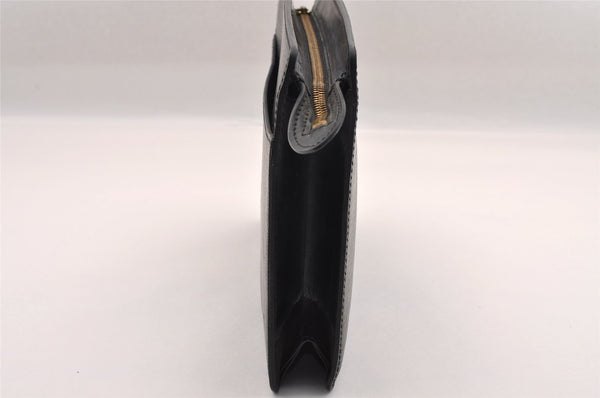 Authentic Louis Vuitton Epi Pochette Homme Clutch Hand Bag Black M52522 LV 1616I