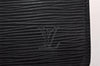 Authentic Louis Vuitton Epi Pochette Homme Clutch Hand Bag Black M52522 LV 1616I