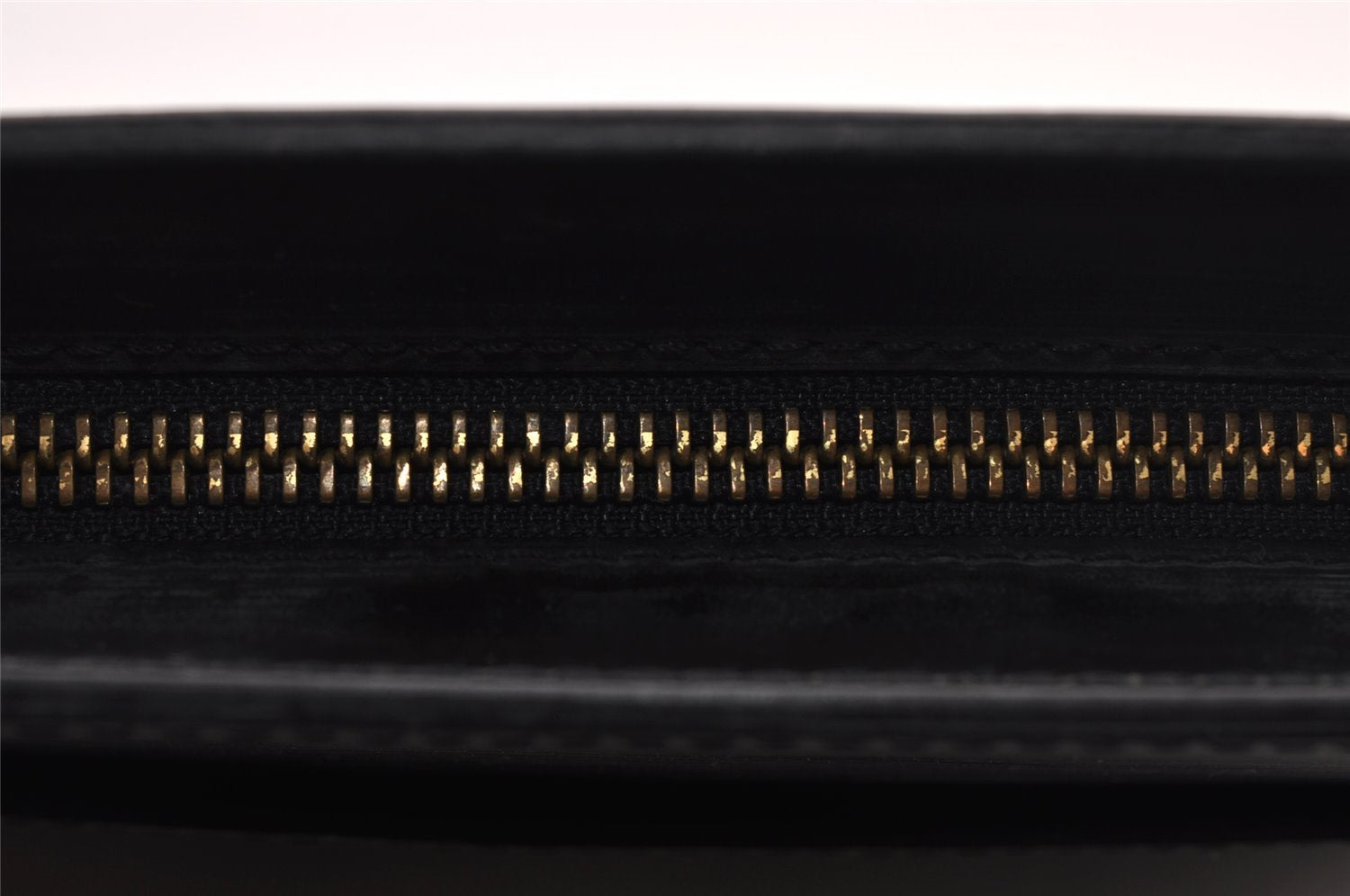 Authentic Louis Vuitton Epi Pochette Homme Clutch Hand Bag Black M52522 LV 1616I