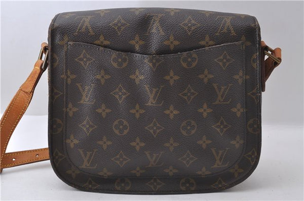 Auth Louis Vuitton Monogram Saint Cloud GM Shoulder Cross Bag M51242 LV 1617D