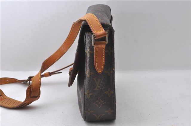 Auth Louis Vuitton Monogram Saint Cloud GM Shoulder Cross Bag M51242 LV 1617D