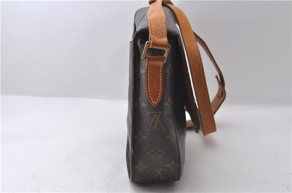 Auth Louis Vuitton Monogram Saint Cloud GM Shoulder Cross Bag M51242 LV 1617D