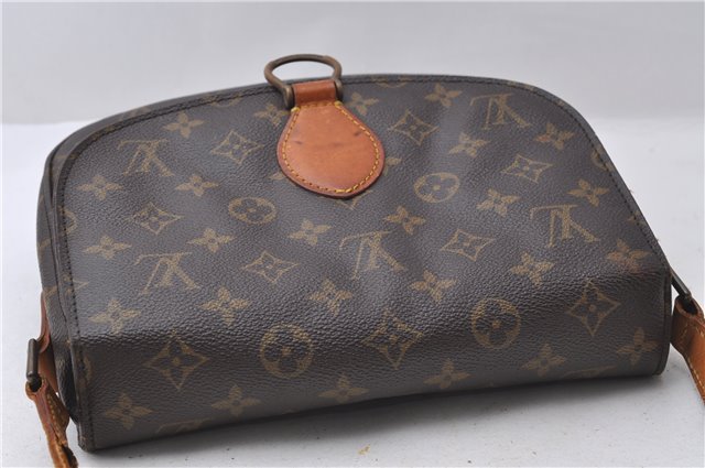 Auth Louis Vuitton Monogram Saint Cloud GM Shoulder Cross Bag M51242 LV 1617D