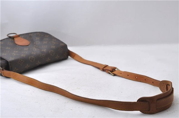 Auth Louis Vuitton Monogram Saint Cloud GM Shoulder Cross Bag M51242 LV 1617D