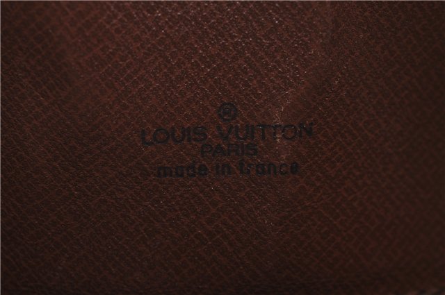 Auth Louis Vuitton Monogram Saint Cloud GM Shoulder Cross Bag M51242 LV 1617D