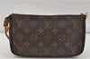 Authentic Louis Vuitton Monogram Pochette Accessoires Pouch M51980 LV 1617E