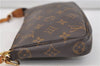 Authentic Louis Vuitton Monogram Pochette Accessoires Pouch M51980 LV 1617E